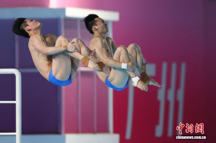 （粤港澳全运会）谢思埸、陈艾森领衔 广东队夺十五运会跳水男团金牌（粤港澳全运会）谢思埸、陈艾森领衔 广东队夺十五运会跳水男团金牌